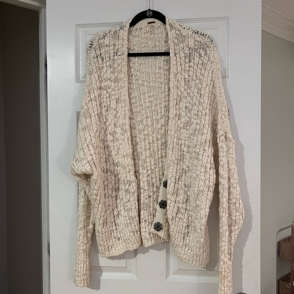 free people knit cardigan
